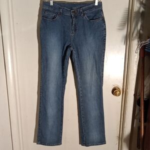 Women's Jeans Blue Good Stretch Leg In Seam 30 In Size 6 Riveted By Lee